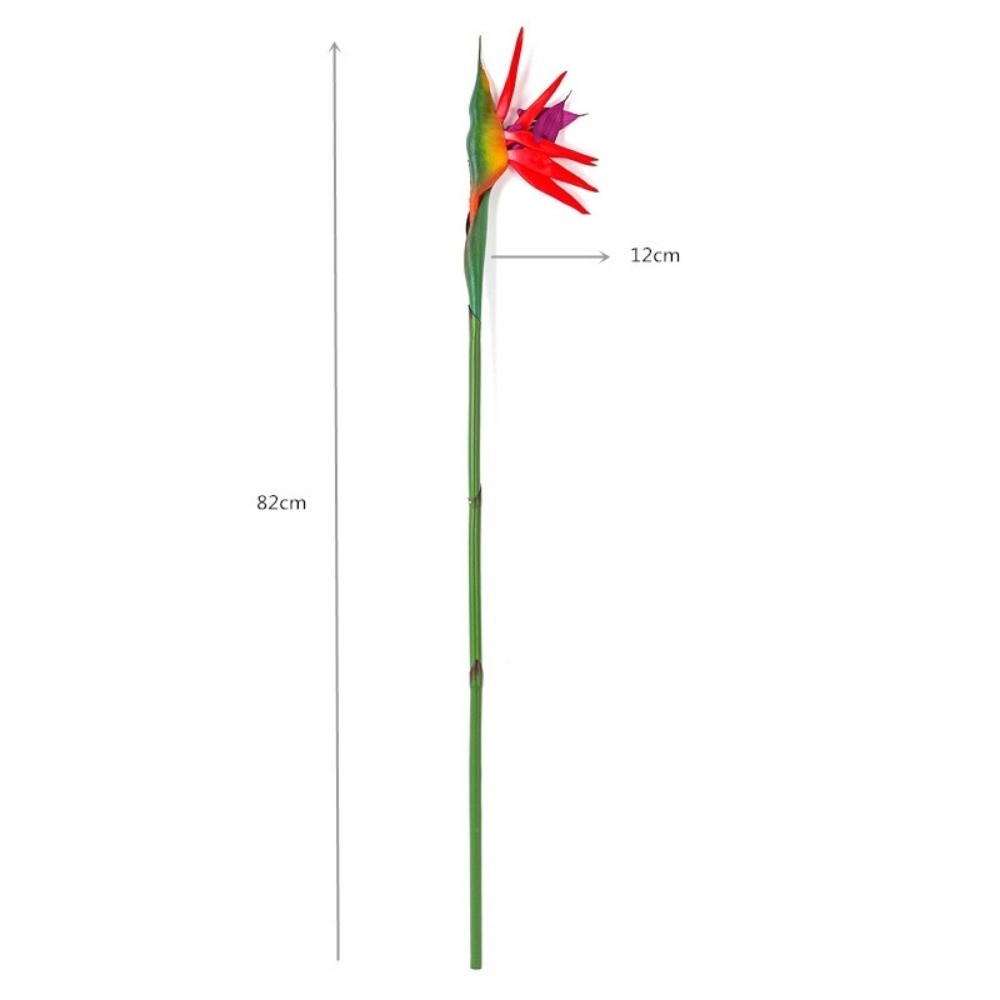 Bird Paradise Strelitzia - Langstieliger künstlicher Paradiesvogel, dekorative, authentisch anmutende