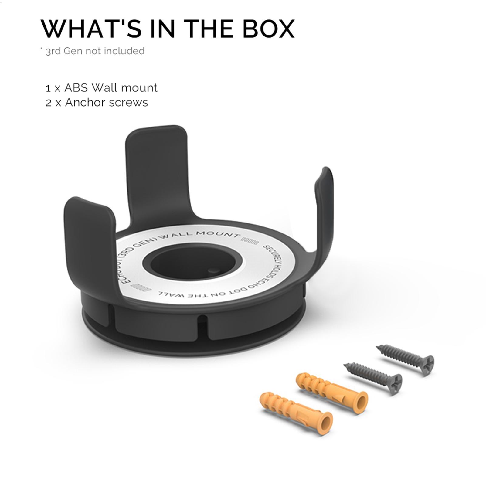 Amazon Speaker Echo Pop - Echo D ot Wandhalterung mit integriertem