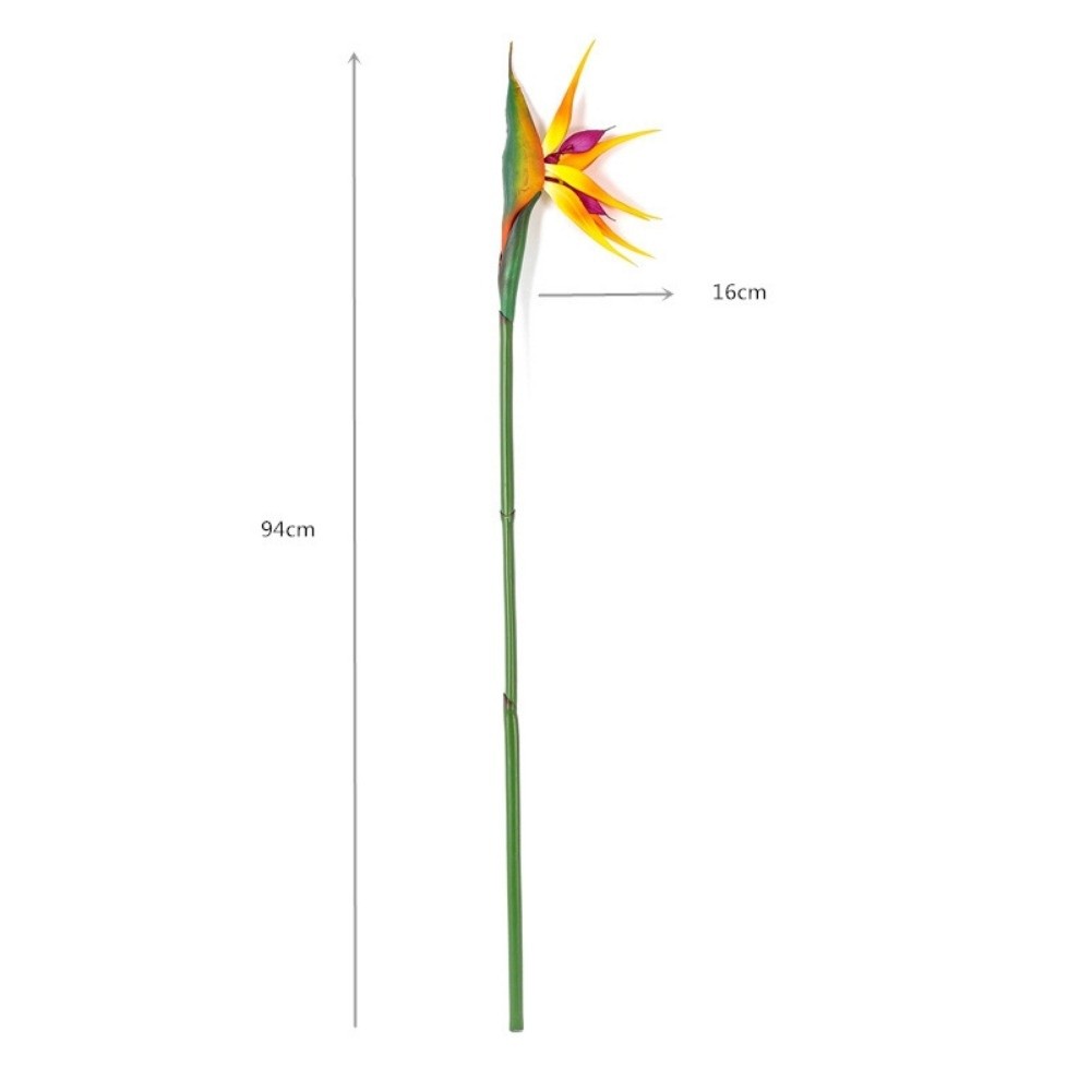 Bird Paradise Strelitzia - Neue Künstliche Strelitzie mit Langem Stiel,