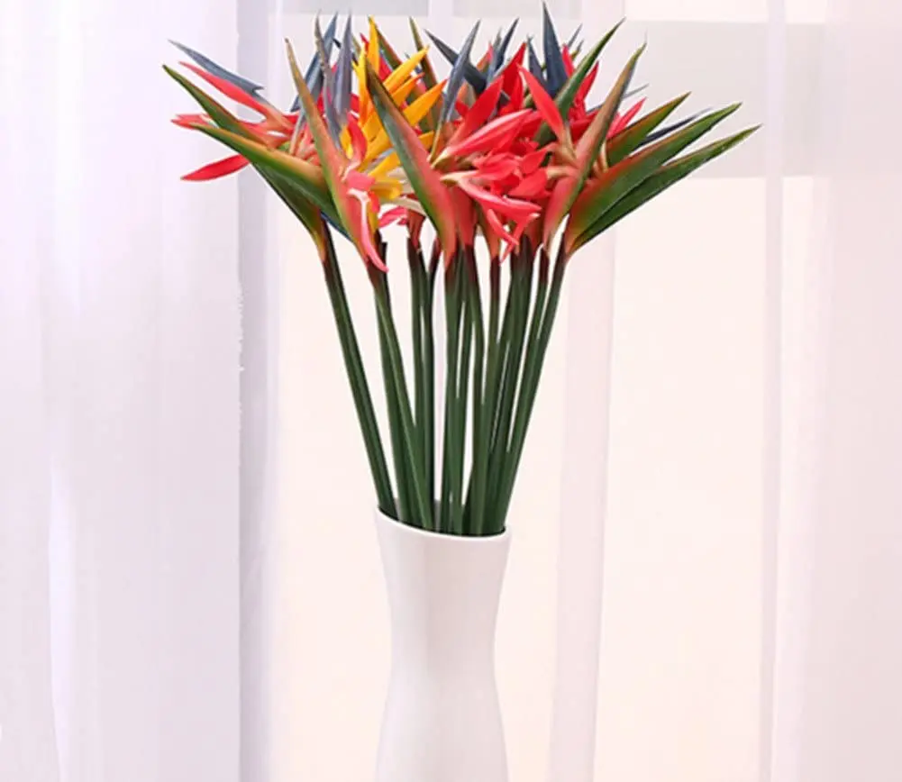 8 Stück künstliche Blumen Stre – Bird Paradise Strelitzia Bewertung und Preis