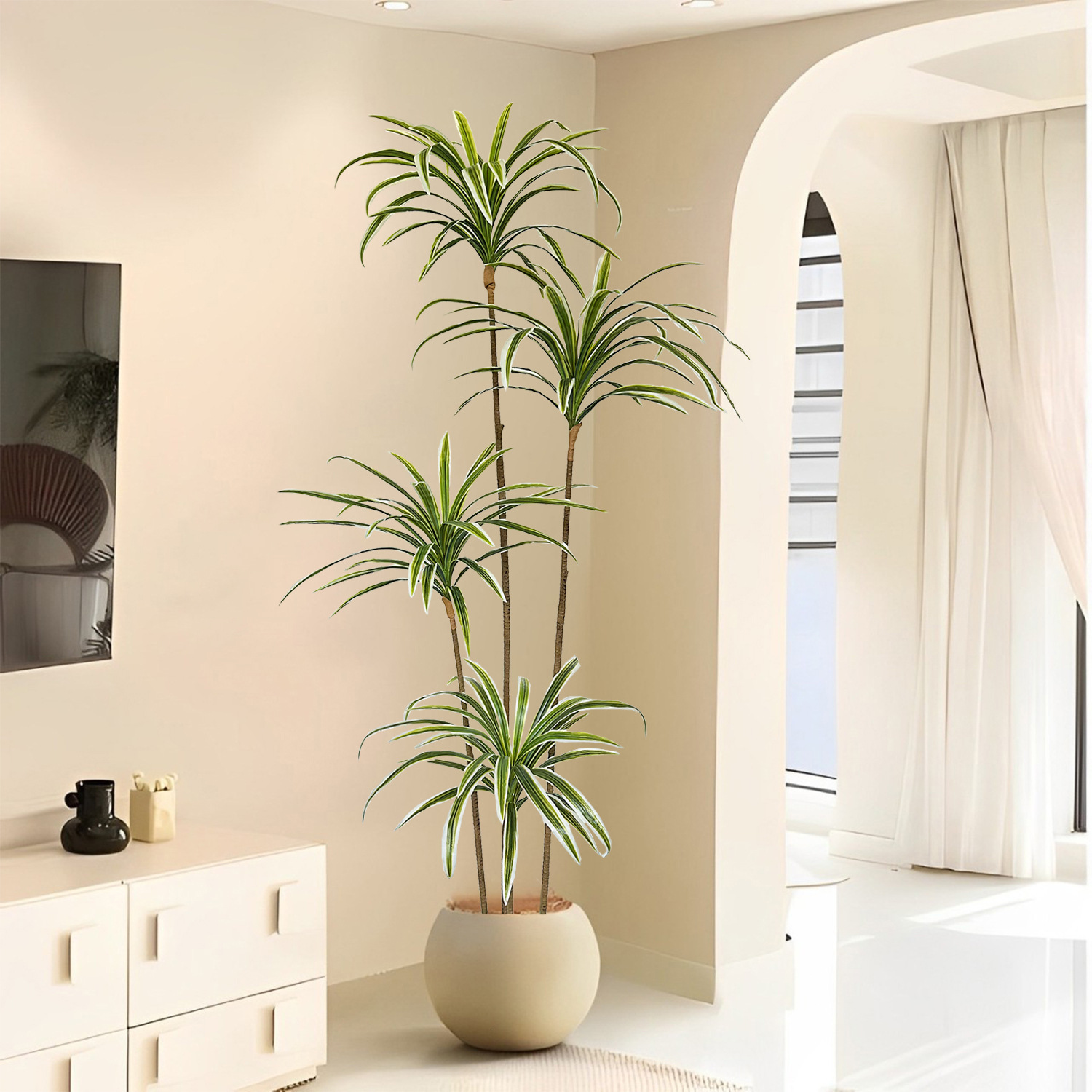 230 cm große künstliche Dracae – Dracaena Marginata Bewertung und Preis