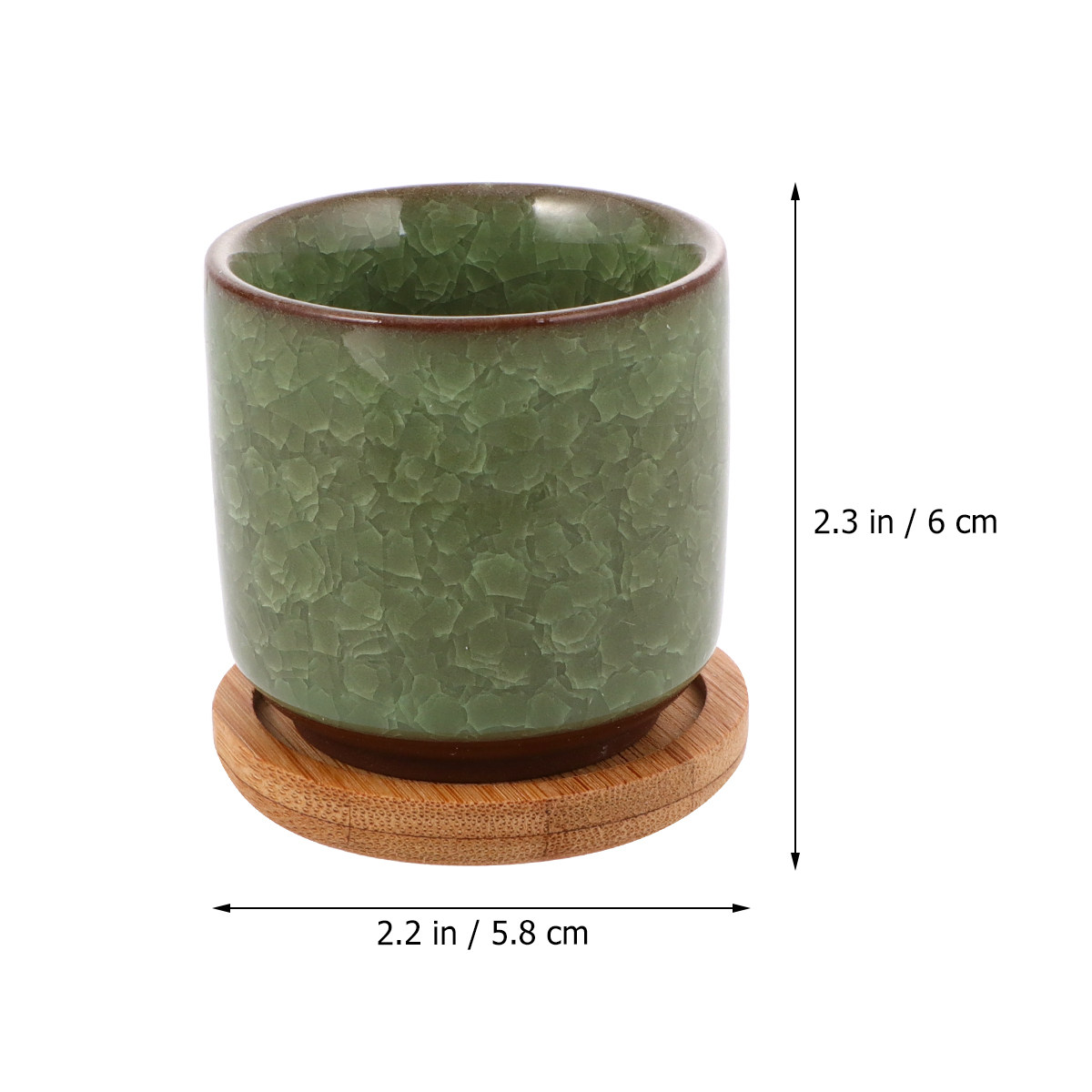 Mini Keramiktöpfe mit Rissmust – Aloe Vera Pot Bewertung und Preis